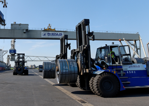 An image of Konecranes lifttrucks.